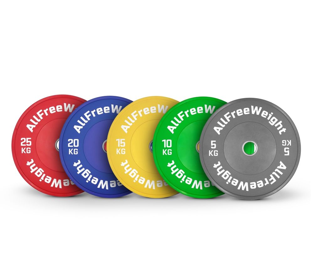 Discos bumper olímpicos de Color